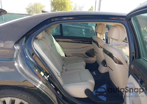 2017 Genesis G90 3.3T Premium z USA, uszkodzony, nr VIN KMHG34JA4HU031949